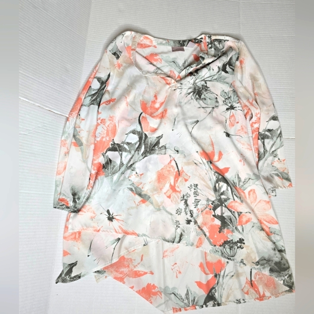 Chicos Floral Blouse